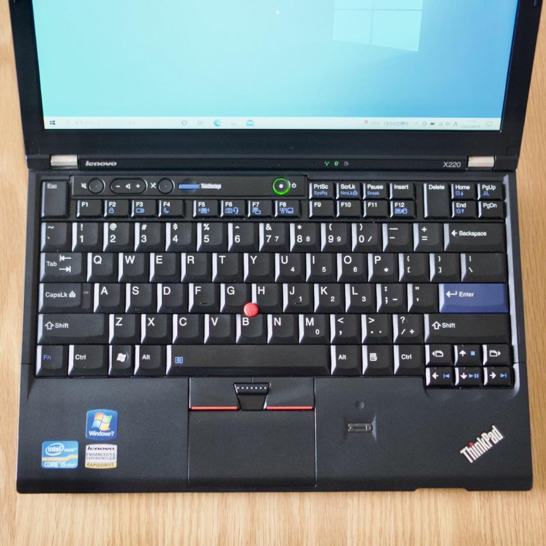 Lenovo Thinkpad x220 i5/SSD128GB USキーボード