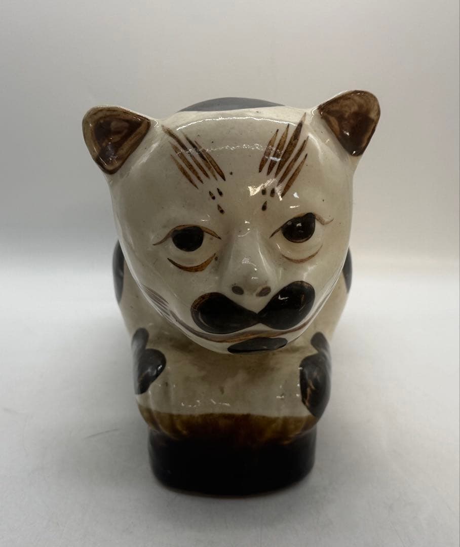 中国　明時代　磁州窯虎形枕　アンティーク　送料込み251217
