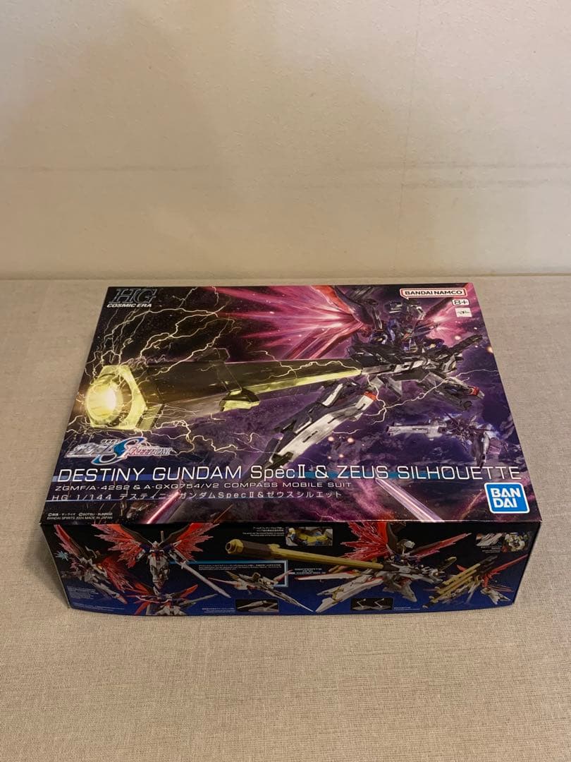 HG デスティニーガンダムSpecⅡ&ゼウスシルエット
