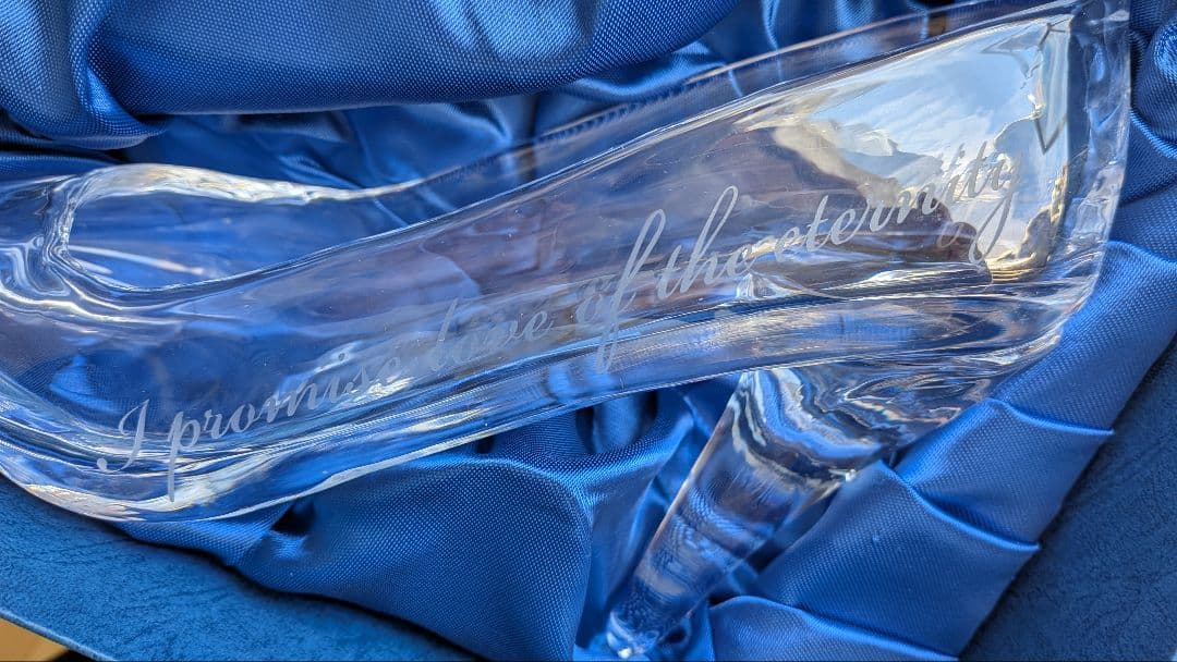 なかむら硝子工房　EMMA エマ 本当に履けるガラスの靴