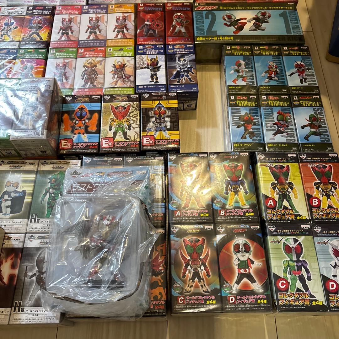 未開封 仮面ライダー フィギュア セット　ワーコレ　150個くらい