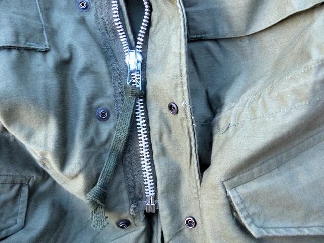 1971 米軍 M65フィールドジャケット S-R　アルミジップ　2nd　288