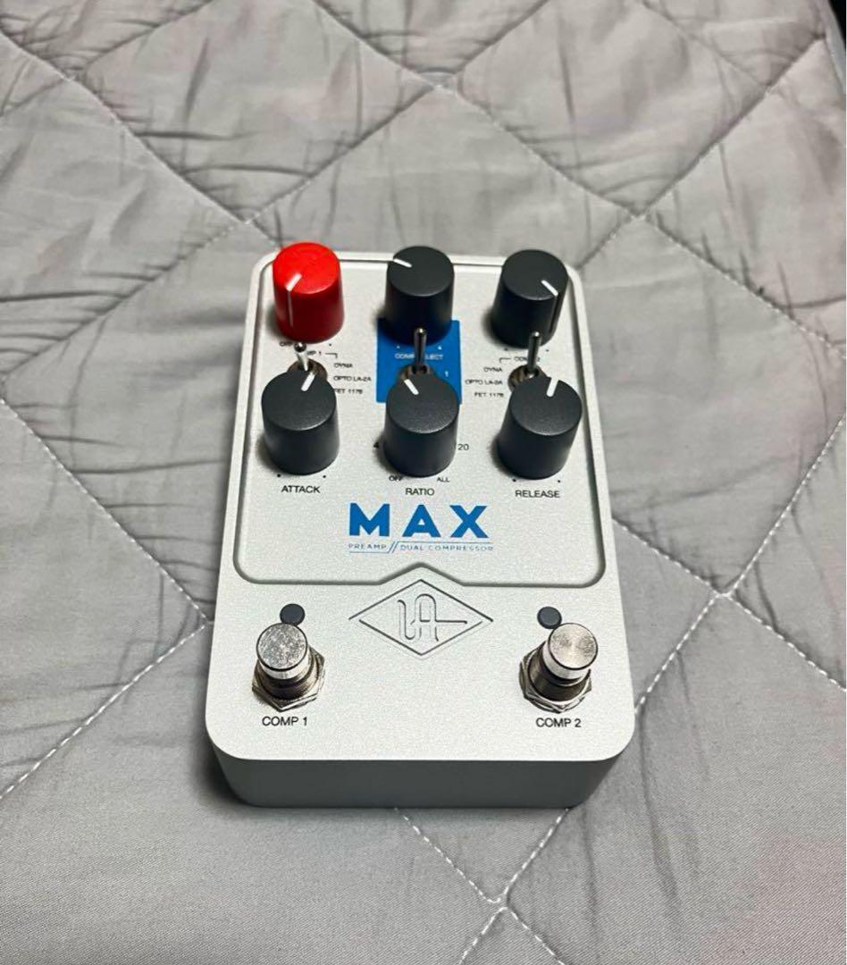ギター UAFX MAX Preamp & Dual Compressor