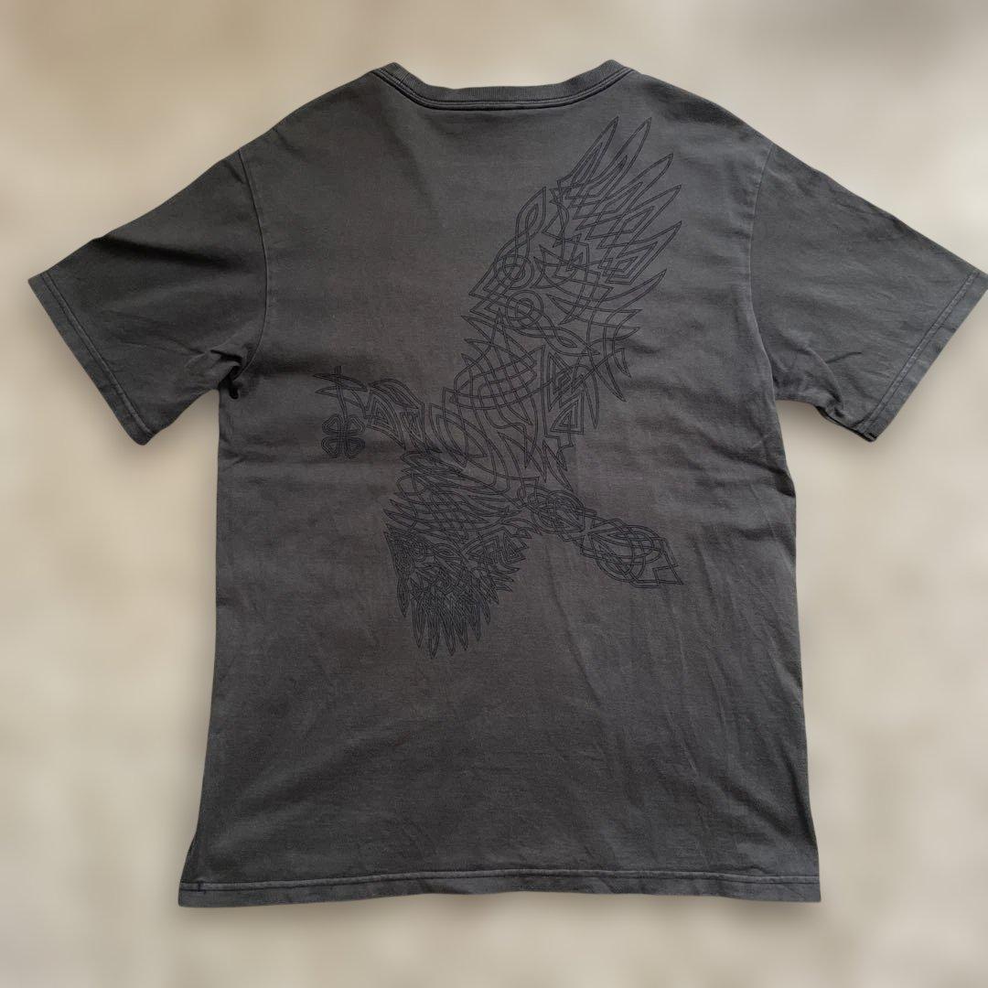 ナンバーナイン　NOIR期　クローバー　カラス　Tシャツ【サイズ3】