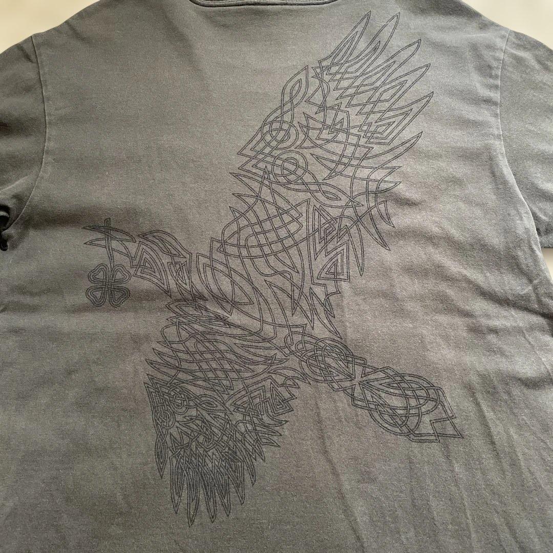 ナンバーナイン　NOIR期　クローバー　カラス　Tシャツ【サイズ3】