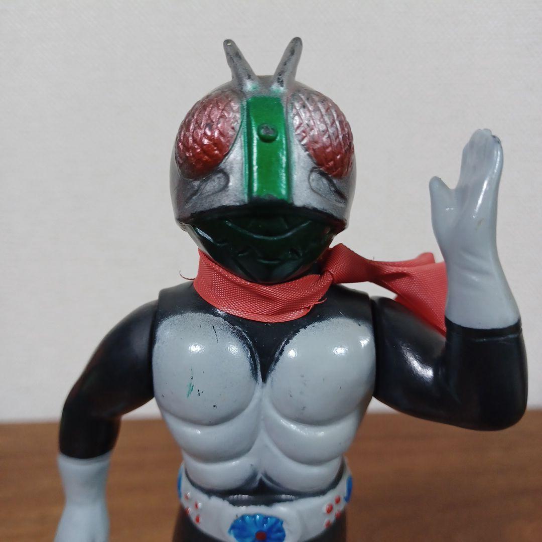 無版権　パチもの通称「盆踊りライダー」と呼ばれる希少ソフビフィギュア