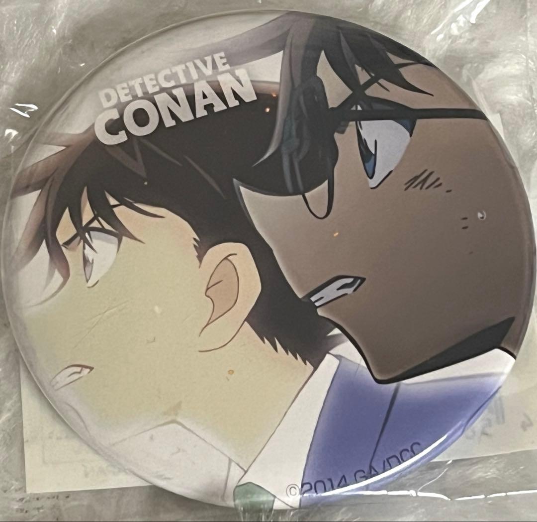 名探偵コナン　新一　コナン　ポップアップ　缶バッジ　レア　希少　場面
