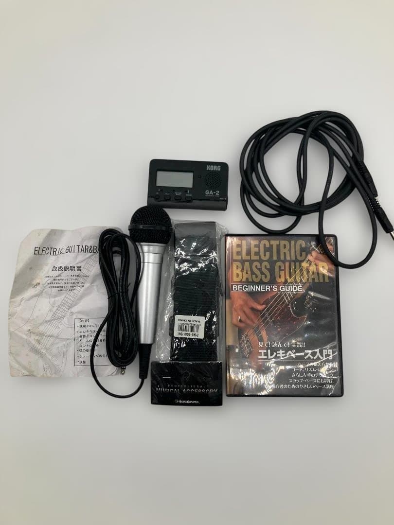 selder ブラックエレキベース 社外品ケース付き　簡単動作確認済み