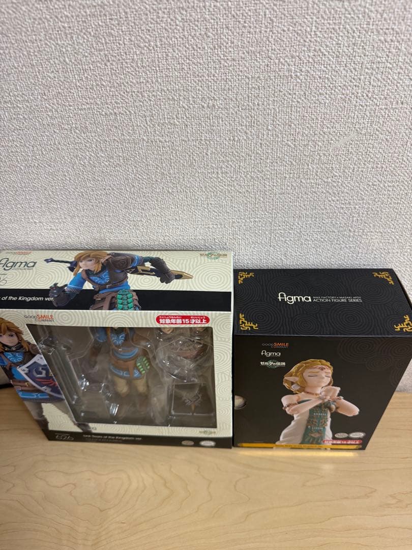 figma ティアーズ オブ ザ キングダム リンク & ゼルダ セット