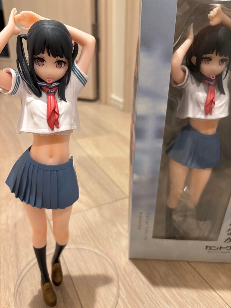 セーラー服と下着　着脱可能フィギュア