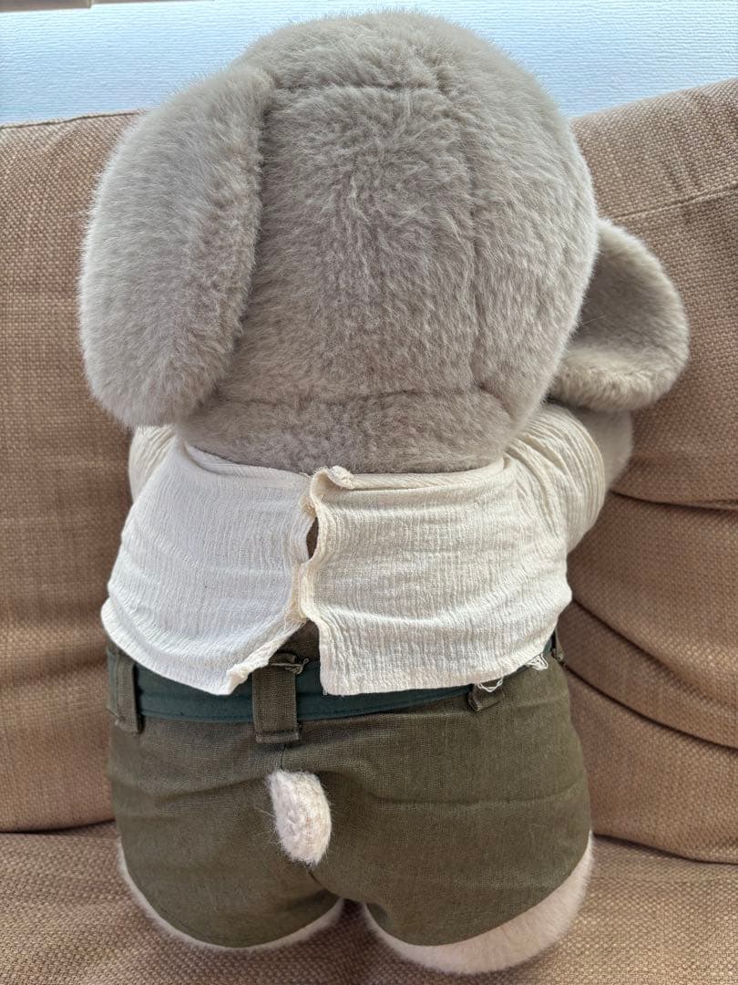 オリエンタルトーイ　うめ吉　ぬいぐるみ 約50cmシャツショートパンツ付き