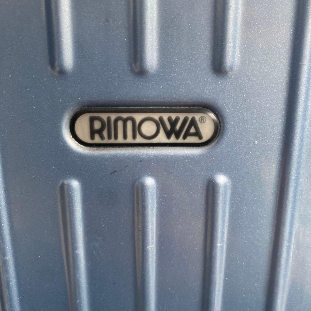 【廃盤希少】RIMOWA サルサエアー91L 4輪　ライトブルー　820.73