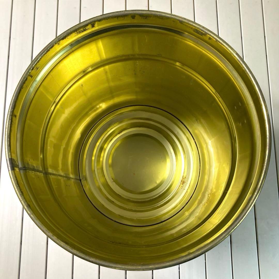 Mobil1 ヴィンテージ缶 ペール缶 オイル缶 スツール イス 収納　当時物