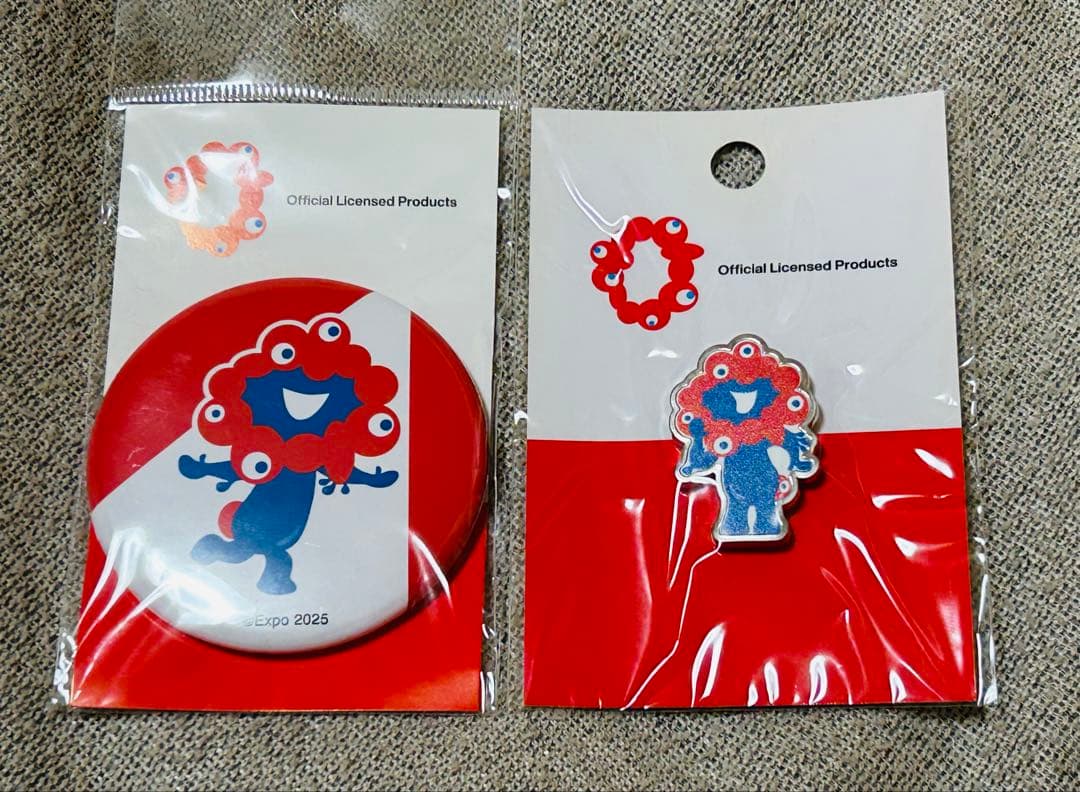 EXPO2025 ミャクミャク 缶バッジ ピンバッジ セット 新品