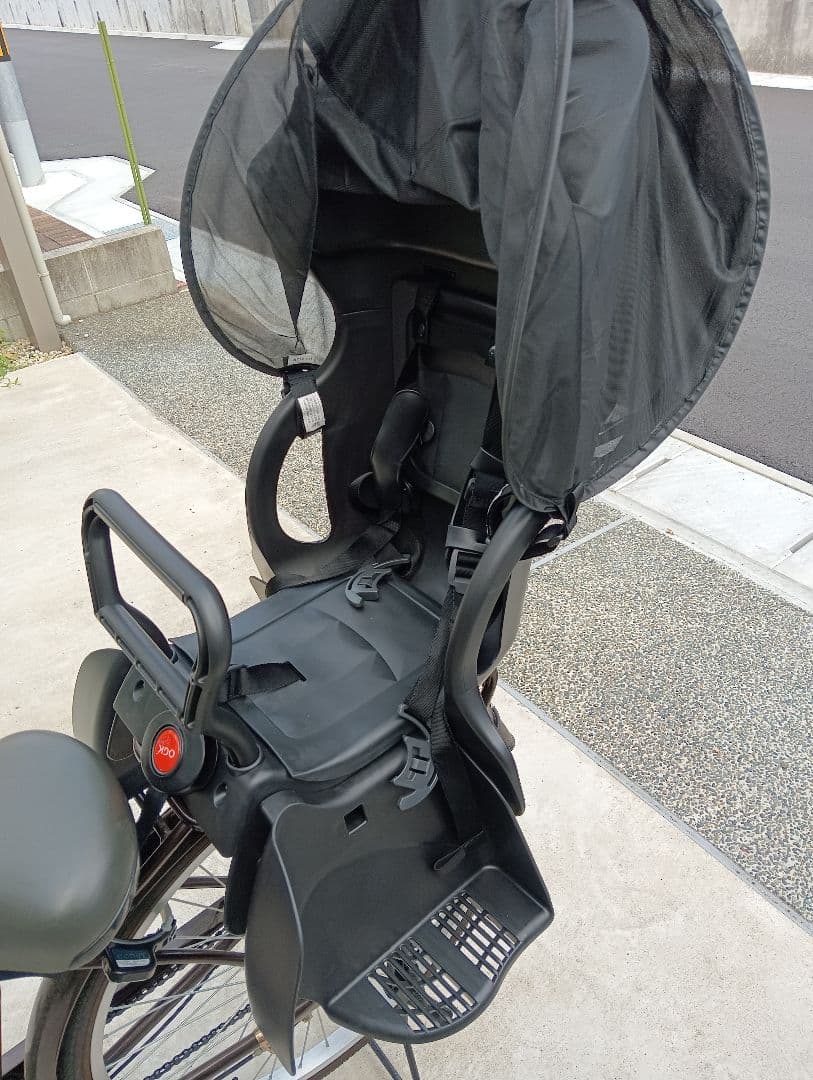 １回使用のみ。ほぼ新品！OGKチャイルドシートと虫除け日除けカバー