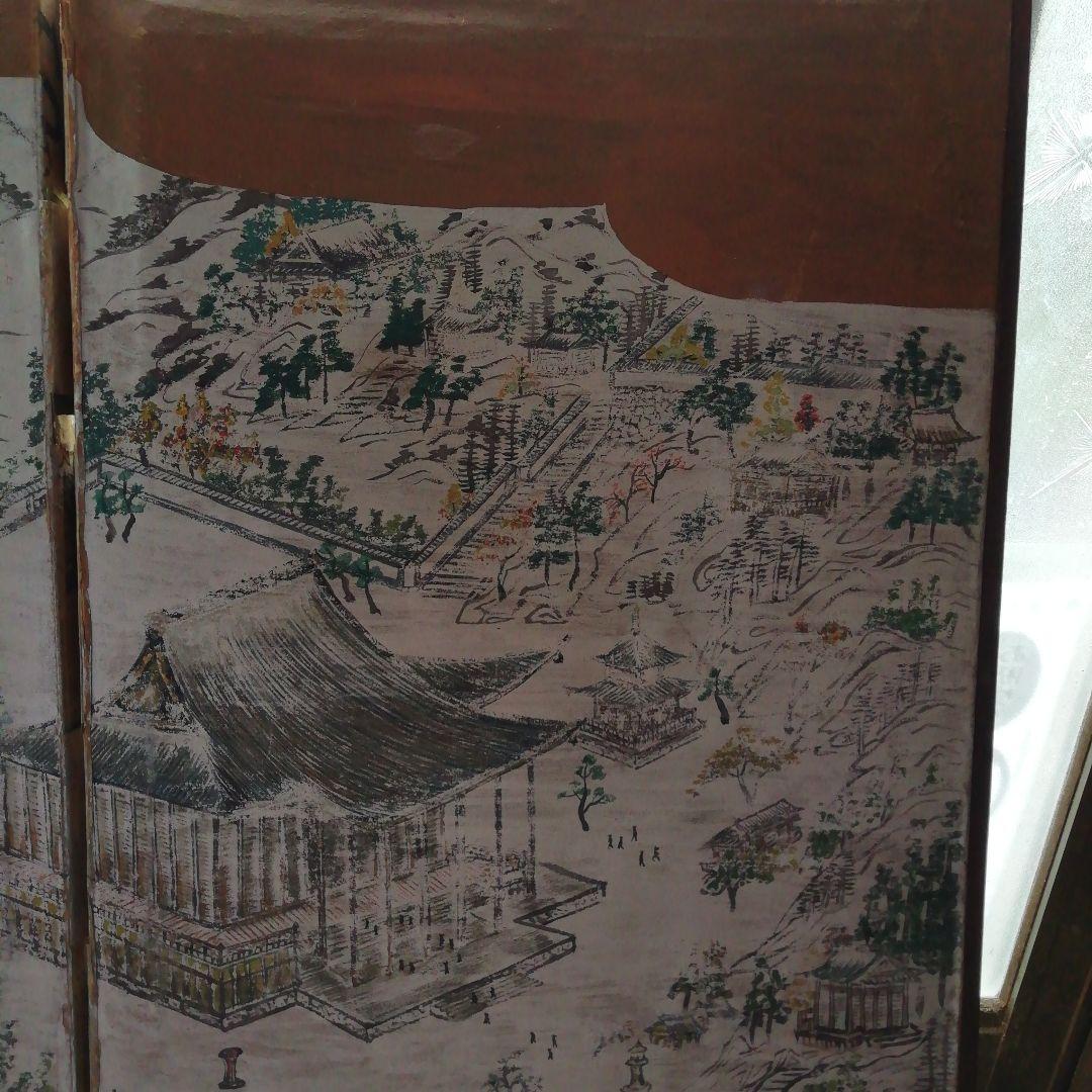 絵、蒔絵、屏風、骨董、絵画、歴史、アンティーク、中国