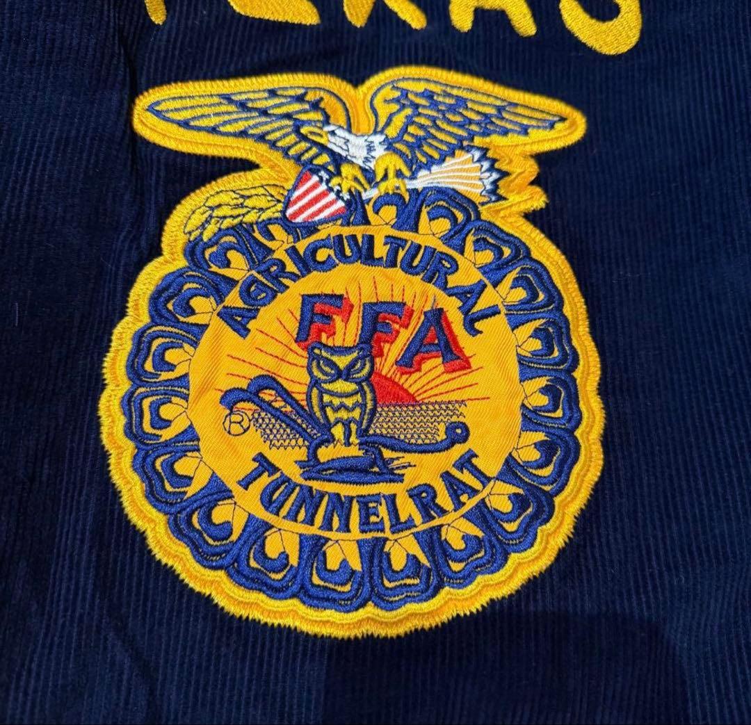 #85 FFA JACKET Lサイズ レプリカ ジャケット ネイビー