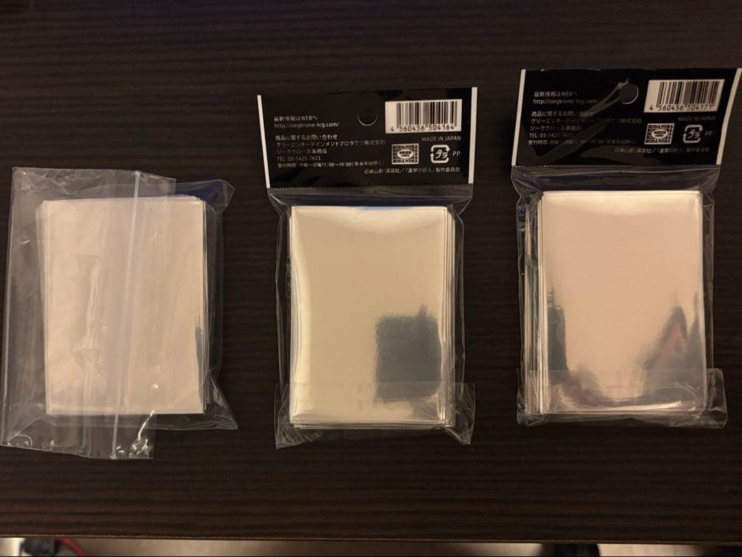 調査兵団 駐屯兵団 憲兵団 兵団紋章 スリーブ 進撃の巨人　遊戯王　ポケカ 限定