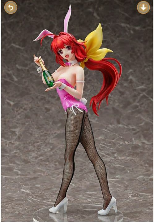 マブラヴ オルタネイティヴ 御剣冥夜　鑑純夏　バニーVer. フィギュア　2点