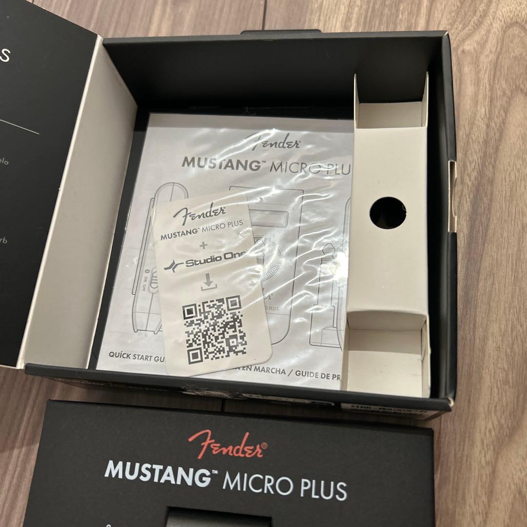 Fender Mustang Micro Plus ヘッドホンアンプ