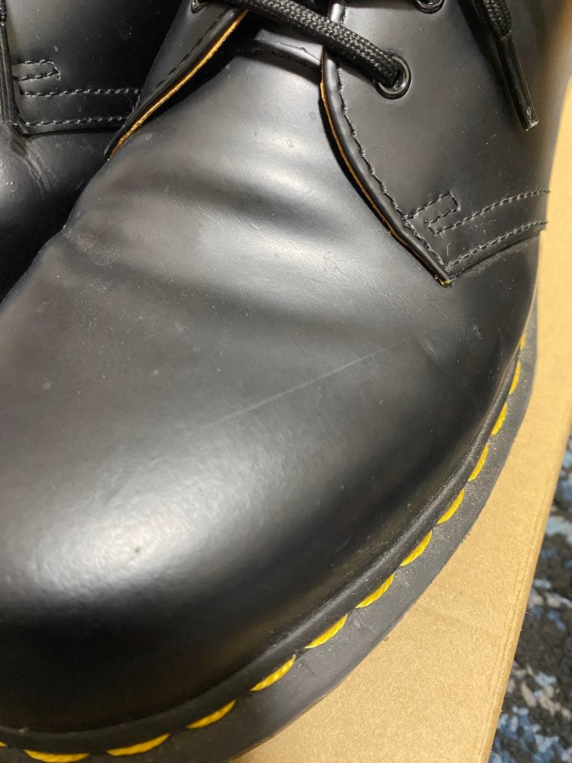 Dr. Martens ブラック レースアップシューズ