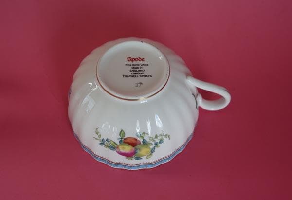 スポード トラップネルスプレイズ カップ&ソーサー spode 英国製 2284