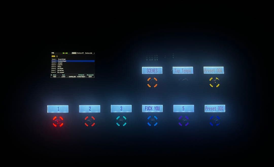 ギター fractal fm9 MK II