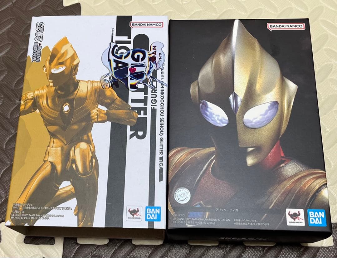 フィギュアーツ　真骨彫製法　グリッターティガ