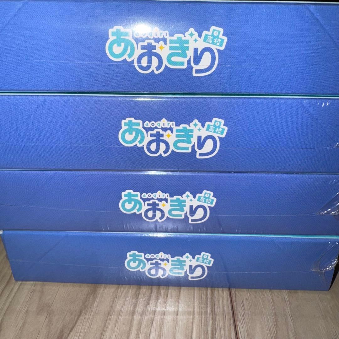 ヴァイスシュバルツ あおぎり高校 4BOX 初版新品未開封シュリンク付