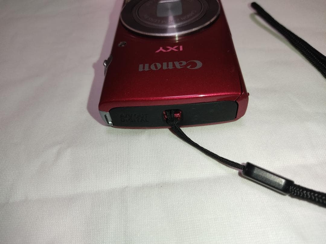 【ジャンク】Canon IXY120 コンパクトデジタルカメラ レッド