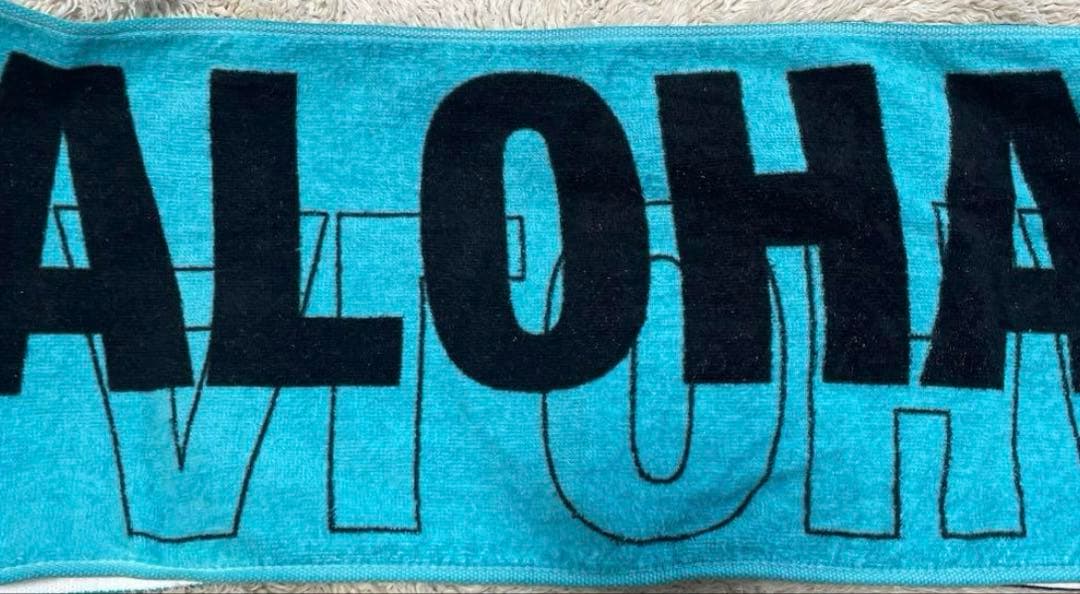 超特急 13号車 アロハ 新世界 ネームタオル