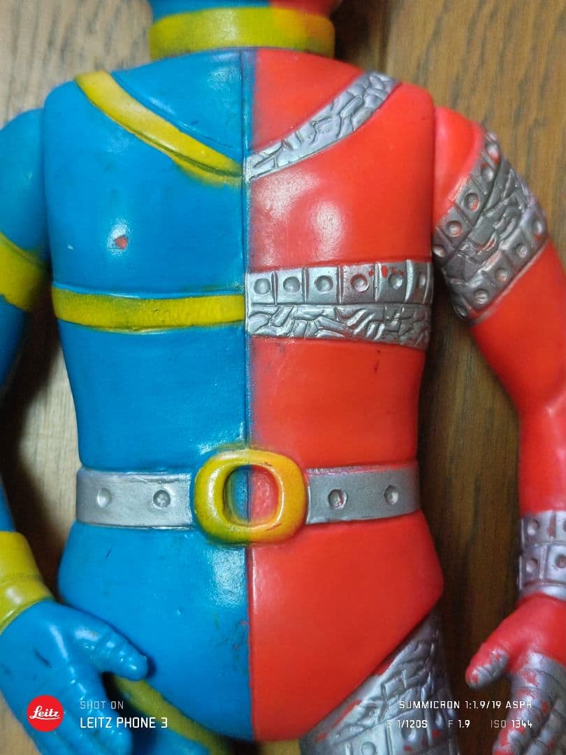 昭和当時物レトロ　ソフビ　人造人間キカイダー