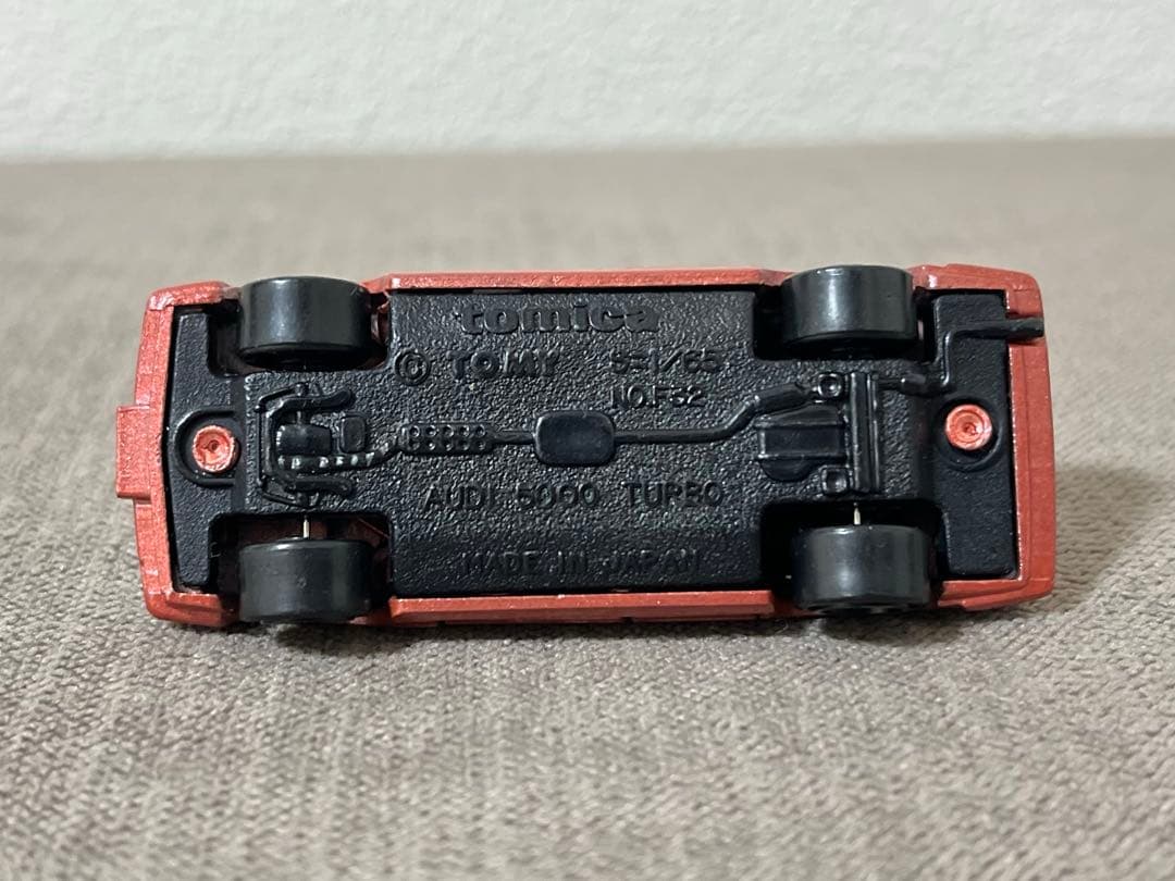 トミカ 日本製 青箱 F32-2-2 アウディ 5000 ターボ ヨーロッパ特注