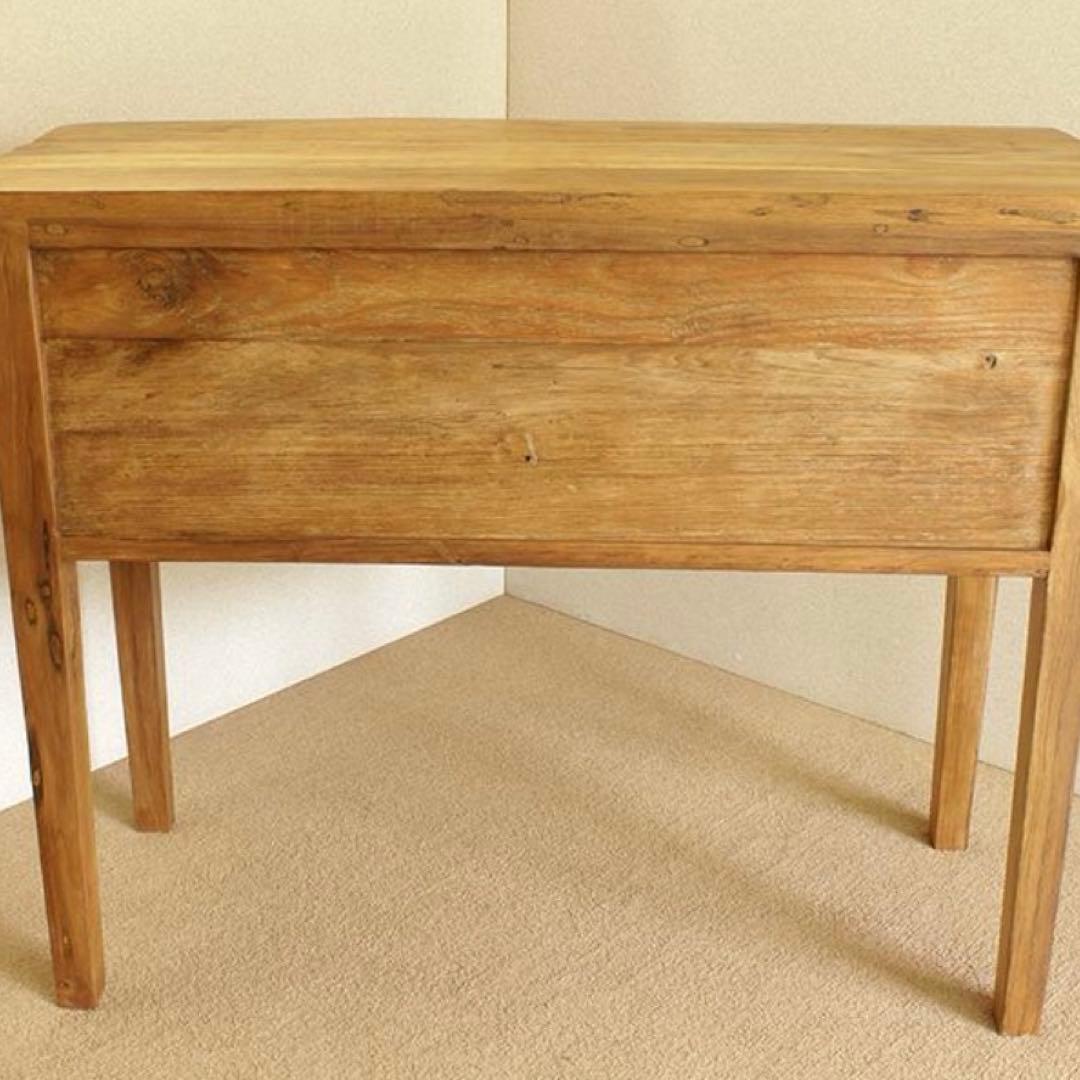 オールドチーク　コンソールテーブル チェスト　アンティーク　ヴィンテージ