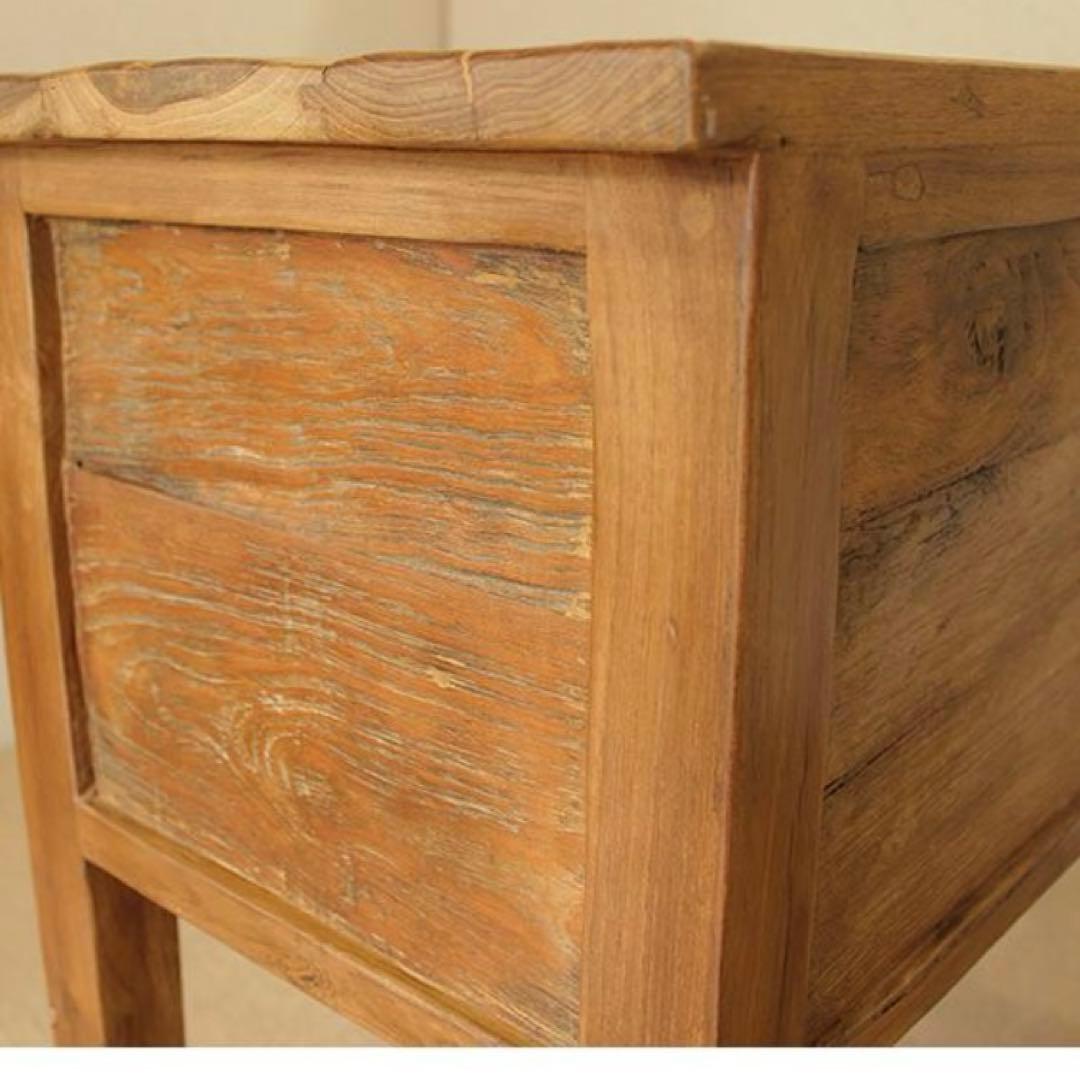 オールドチーク　コンソールテーブル チェスト　アンティーク　ヴィンテージ