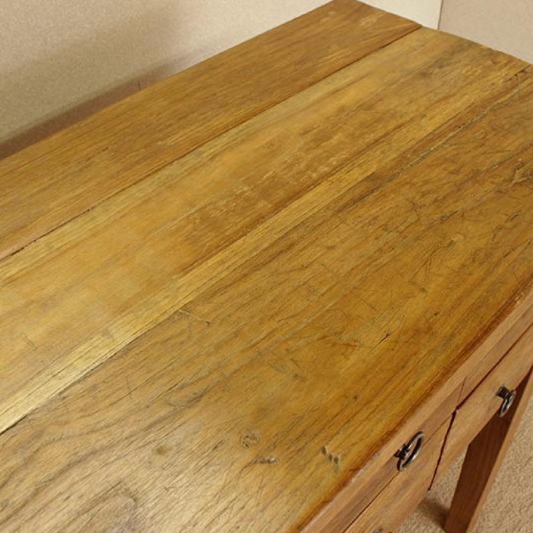 オールドチーク　コンソールテーブル チェスト　アンティーク　ヴィンテージ