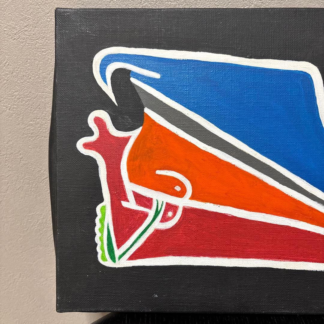 【絵画原画】アクリルガッシュ　27.5センチ×22センチ