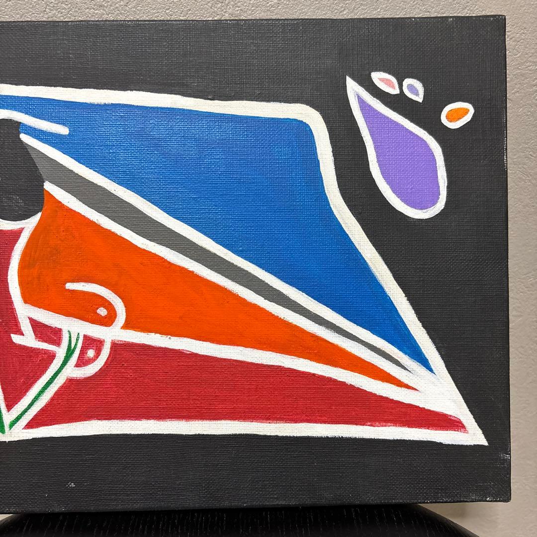 【絵画原画】アクリルガッシュ　27.5センチ×22センチ