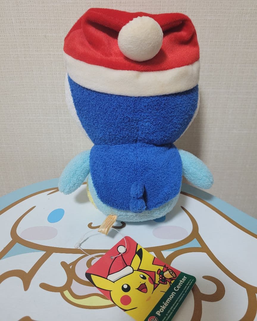 公*o様 ポッチャマ　ポケモンセンター限定　クリスマス　ぬいぐるみ