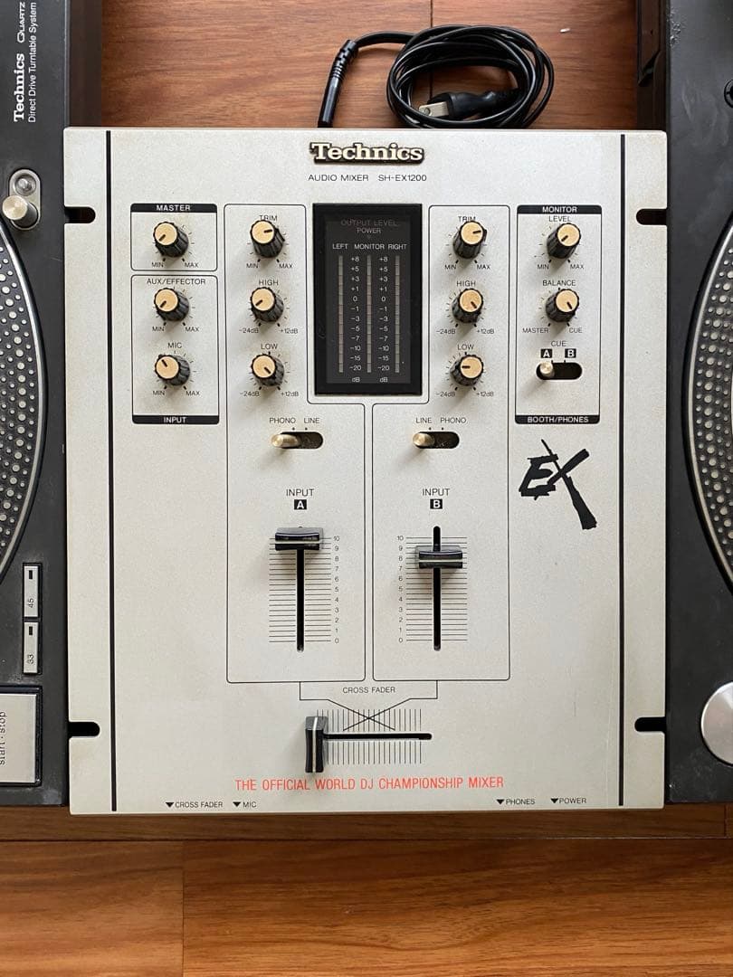 テクニクス TECHNICS SL-1200MK5 ×2 SH-EX1200