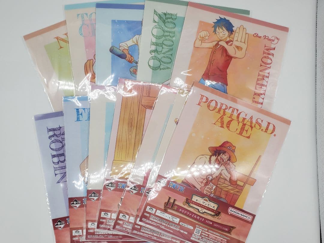 ONE PIECE　一番くじ　エモーショナルストーリーズ　H賞　クリアファイル