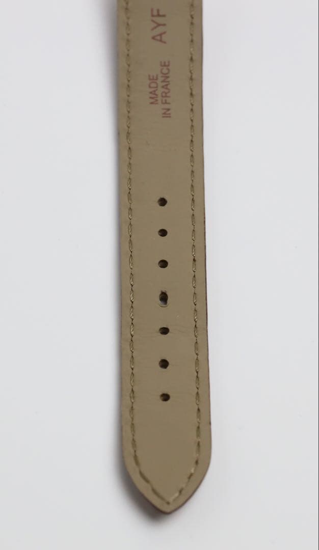 Cartier クロコダイル ブラウン 純正ベルト 15mm