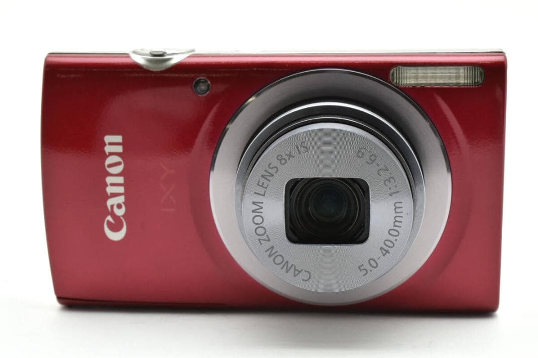 超美品 キヤノン IXY160 コンパクトデジタルカメラ レッド Canon