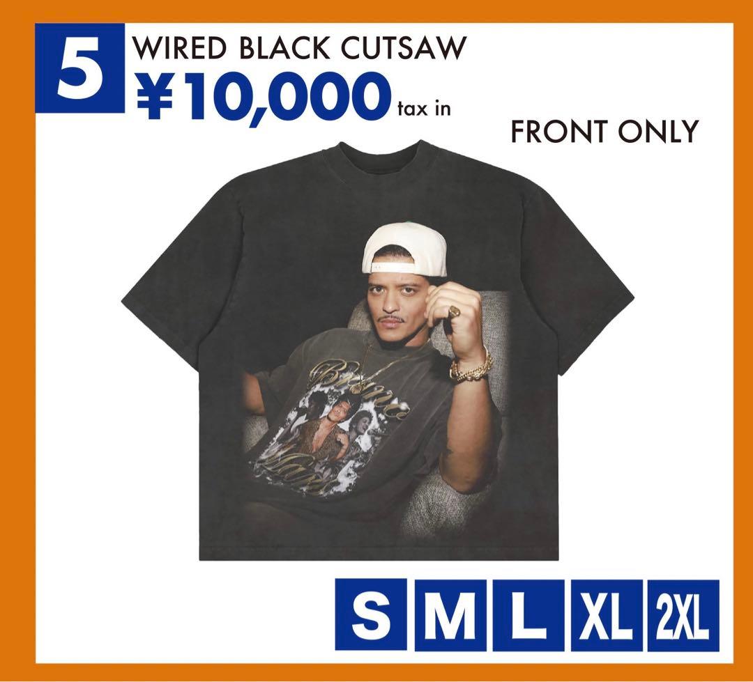 Bruno Mars 来日公演オフィシャルグッズ Sサイズ ブルーノマーズ