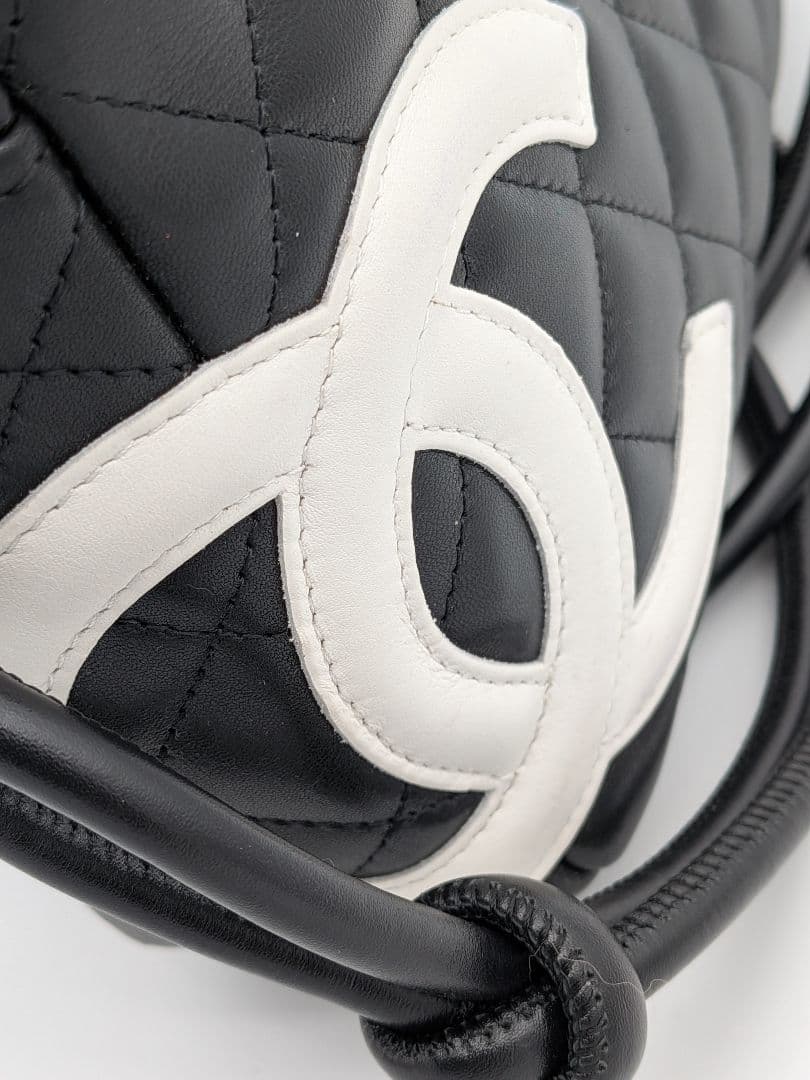 CHANEL シャネル カンボンラインココマーク ショルダーバッグギャランティ②