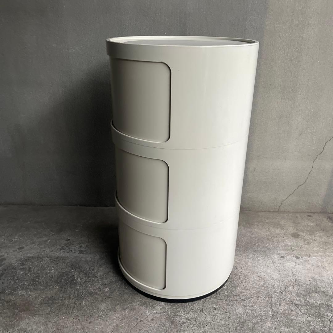 Kartell コンポニビリ ホワイト3段 正規品