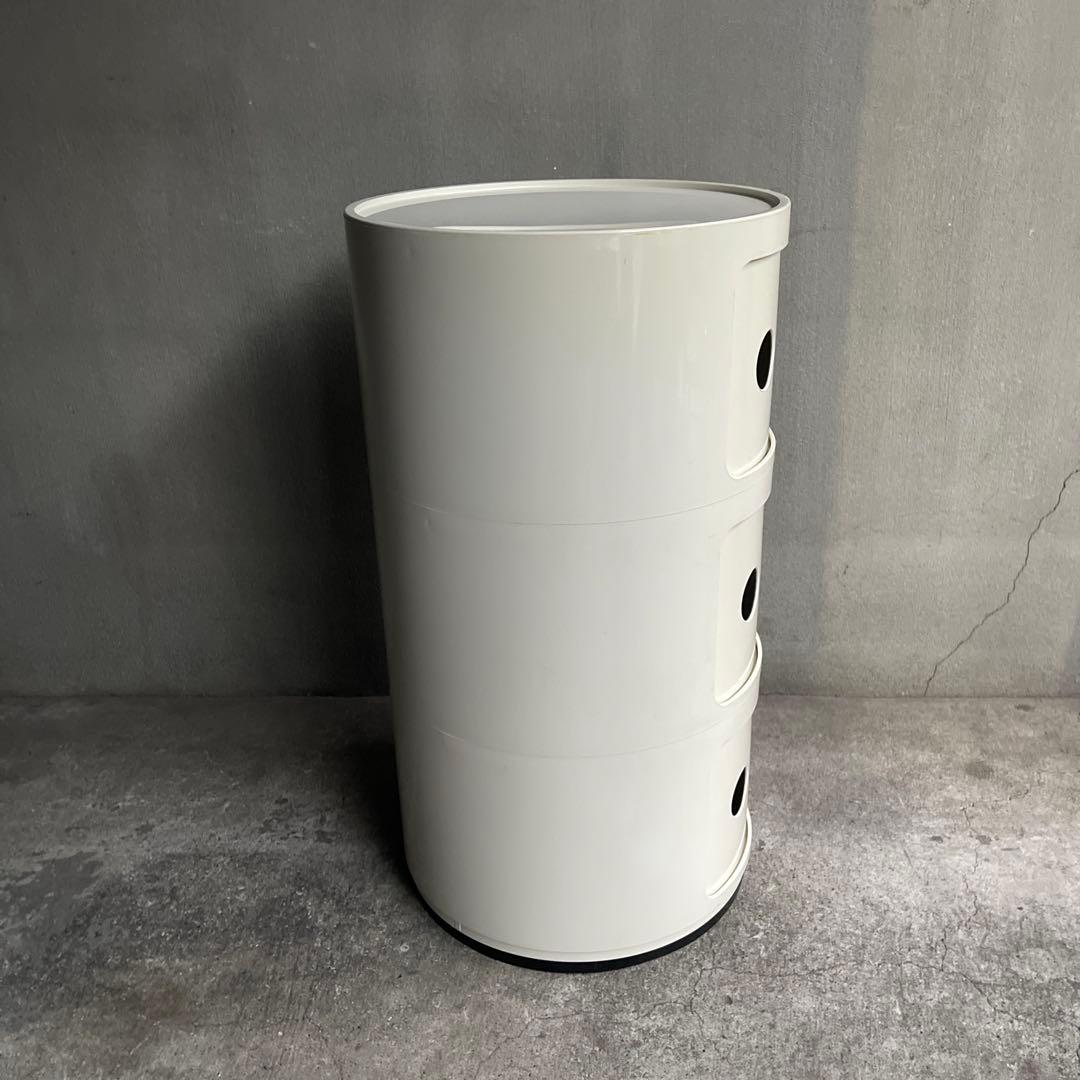 Kartell コンポニビリ ホワイト3段 正規品