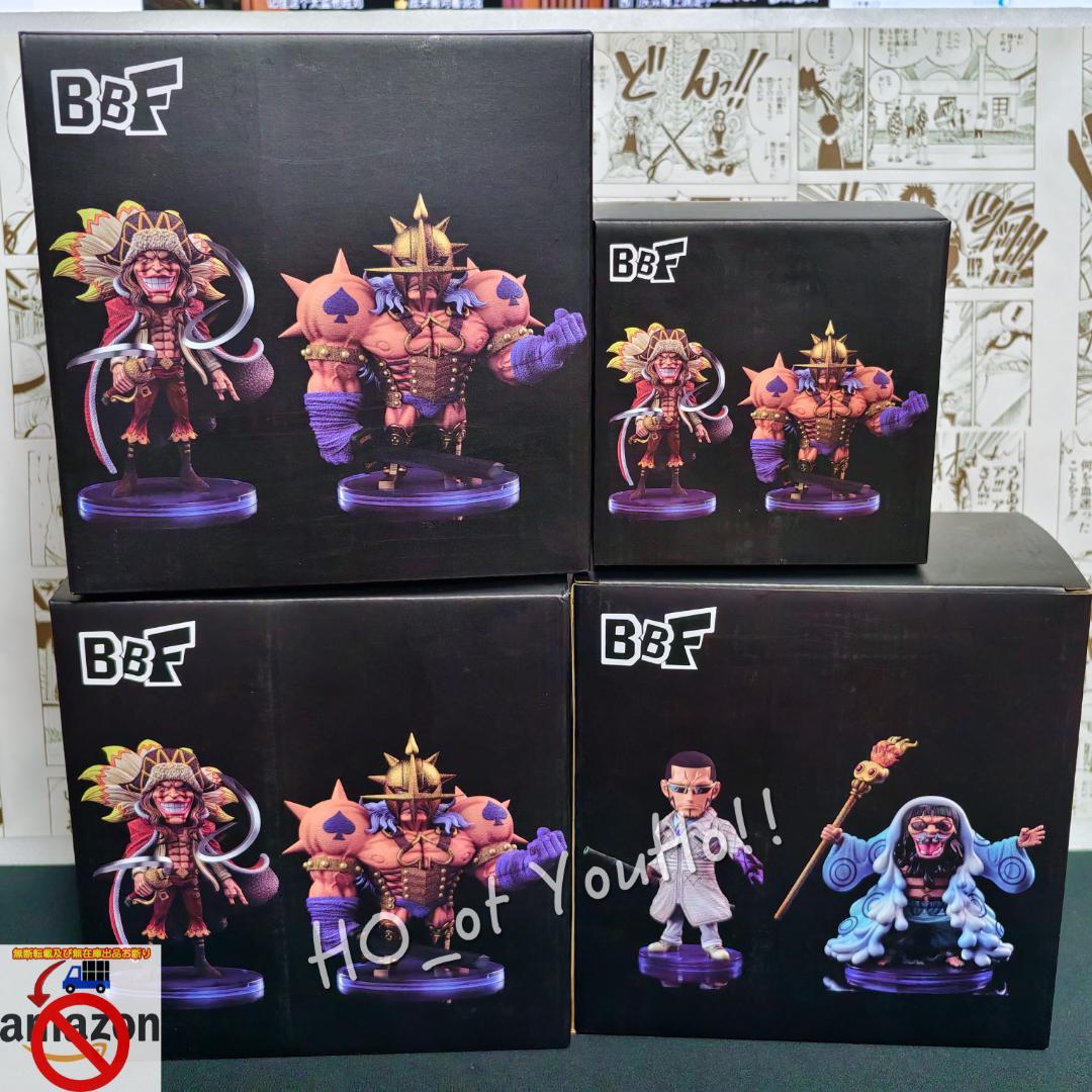 ワンピース フィギュア ピーカ トレーボル ヴェルゴ ディアマンテ 4点セット