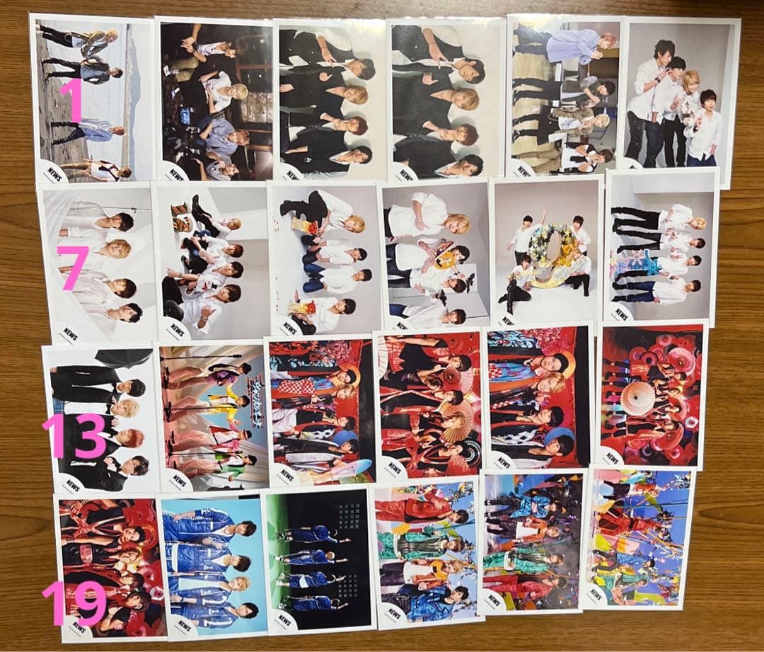 バラ売り可❗️ NEWS 公式写真 集合 まとめ売り