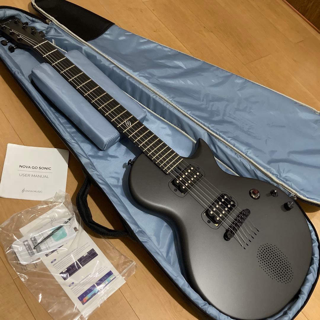 NOVA GO SONIC アンプ内蔵 エレキギター マットブラック
